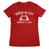 Rädda Liv - Skriv Ihop Girly Tee