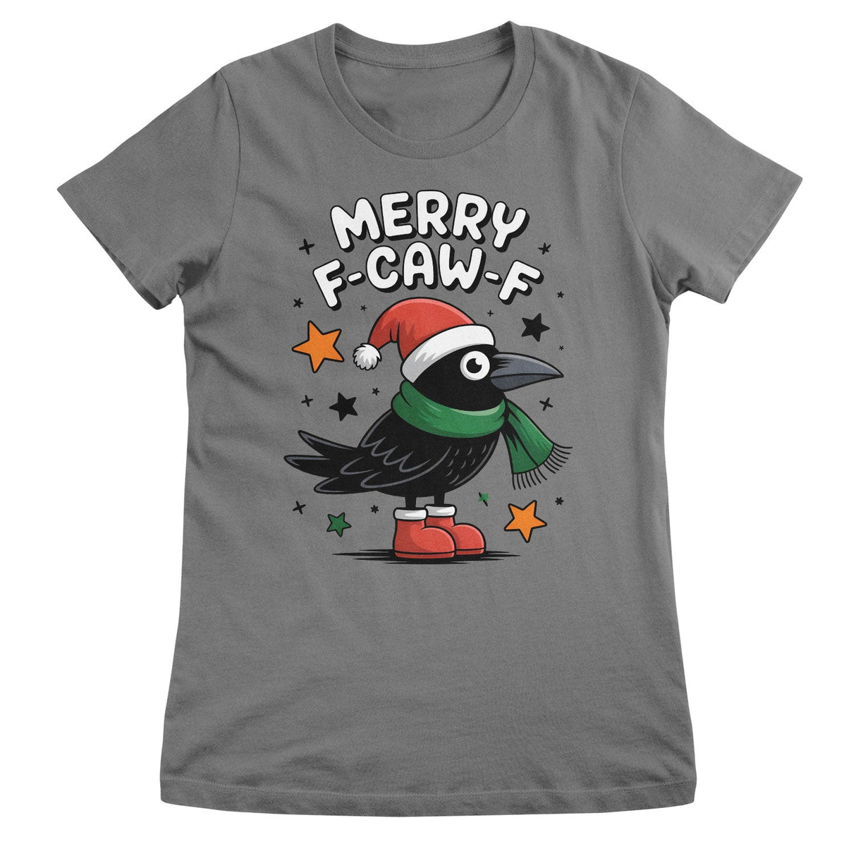 Merry F-CAW-F Girly Tee