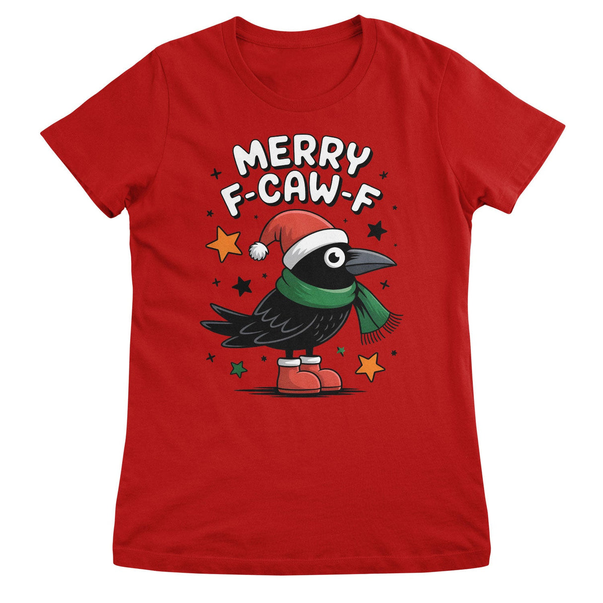 Merry F-CAW-F Girly Tee