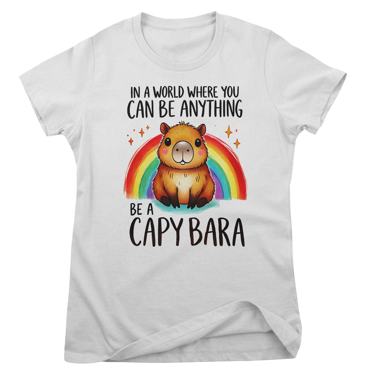 Be A Capybara Girly Top
