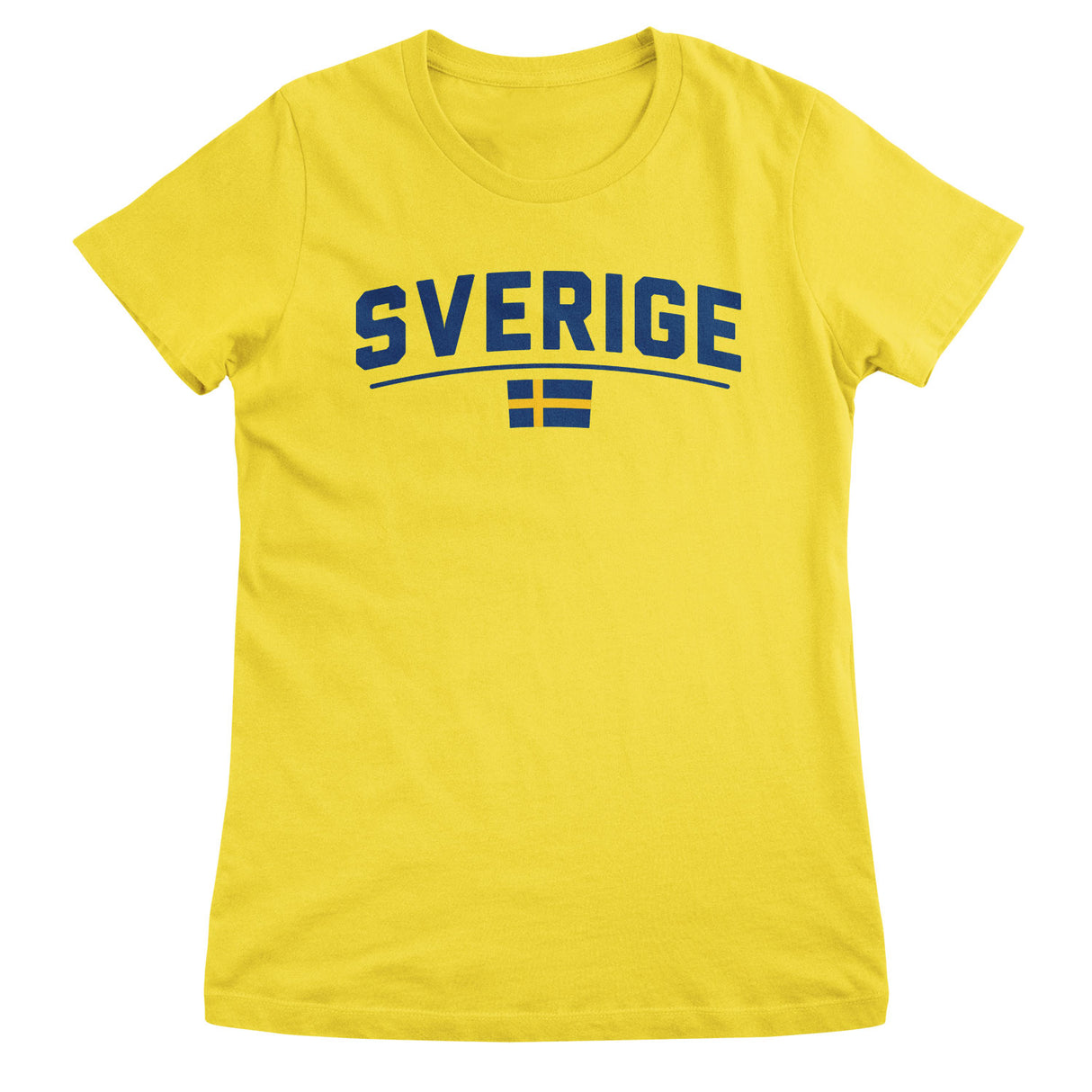 Sverige Flagga Girly Top