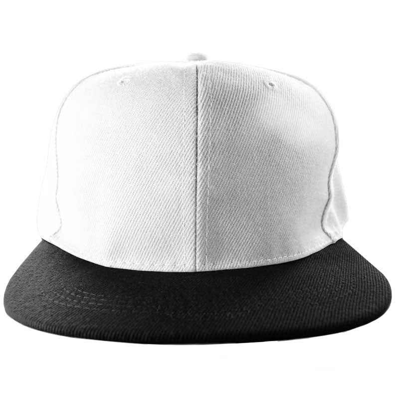 Snapback Cap White/Black