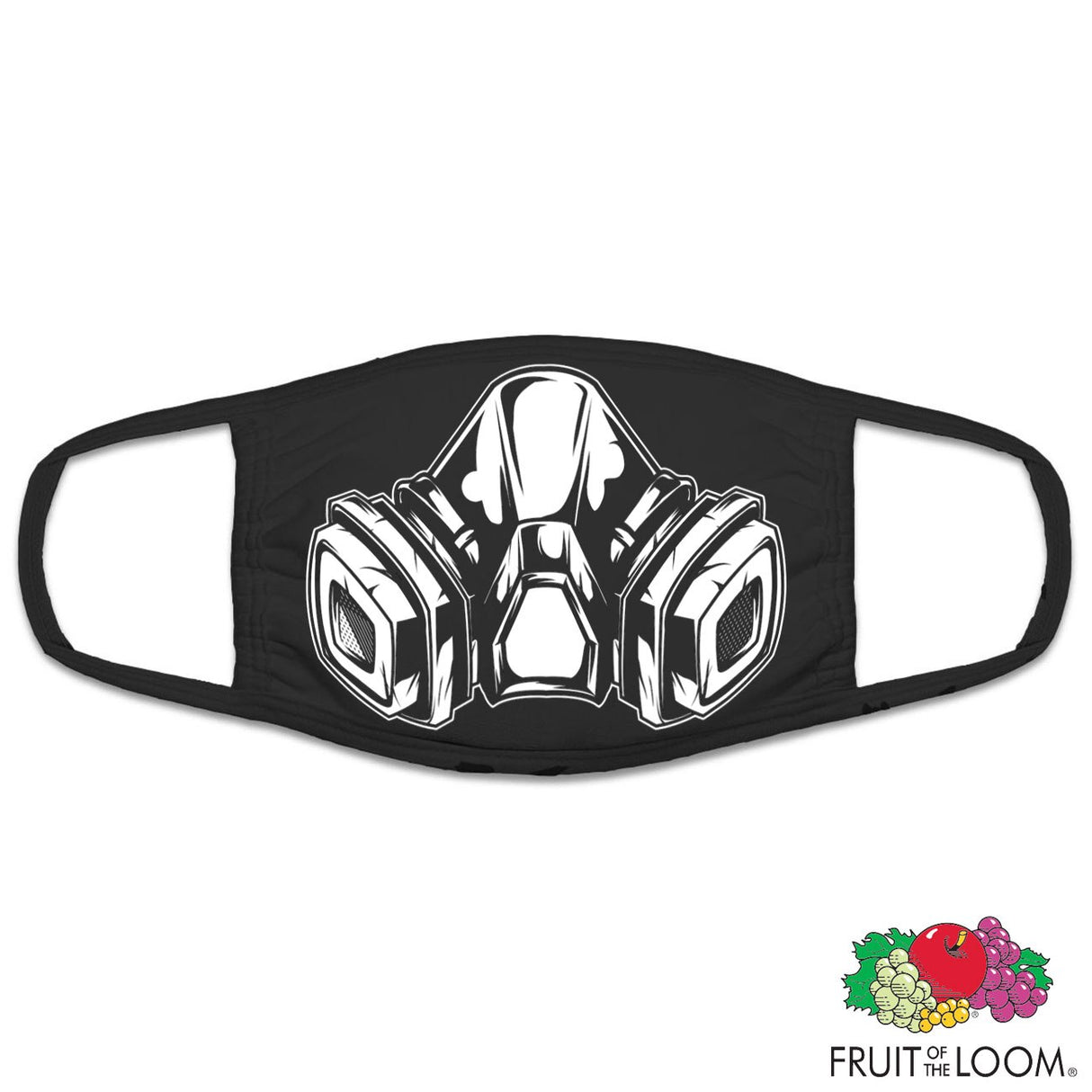 Gas Mask Printed Face Cover