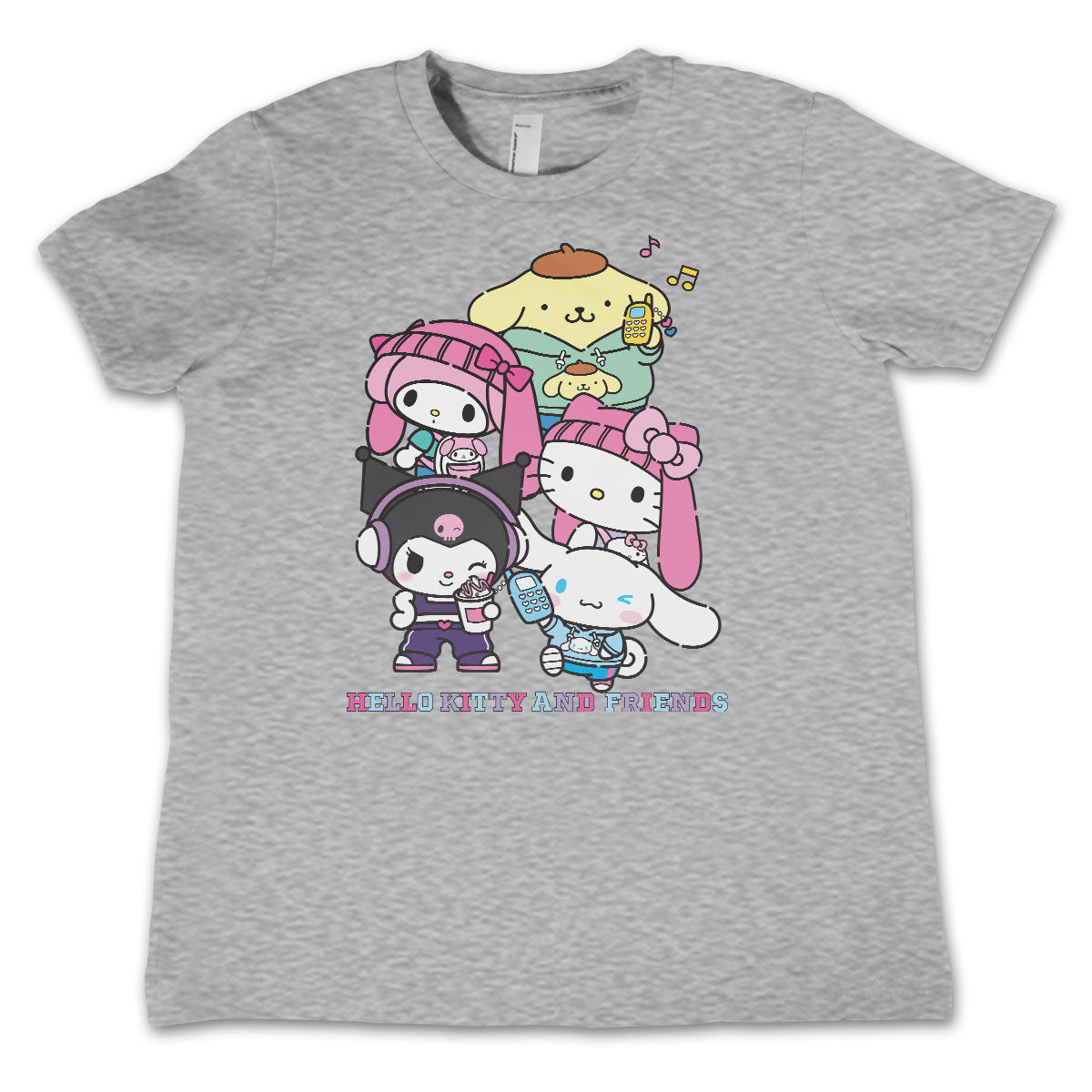 Hello Kitty and Friends Stacked Gang Kids Tee