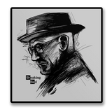 Heisenberg Sketch Sticker