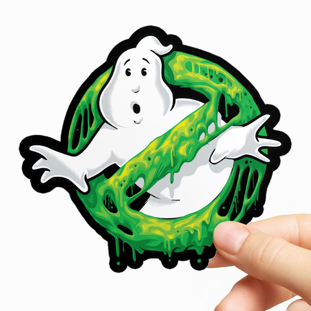 Ghostbusters Slime Logotype Sticker