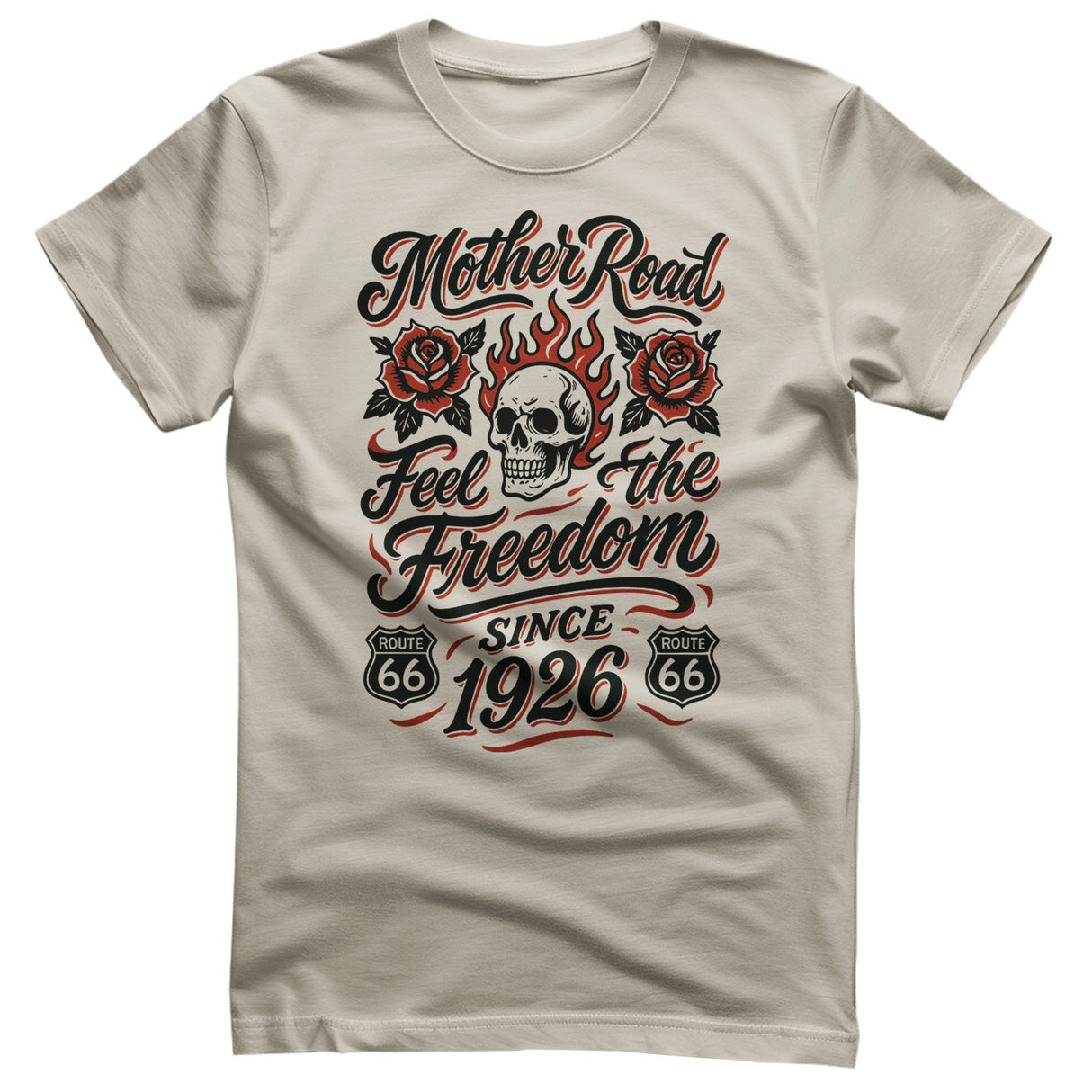 Route 66 Freedom Roses T-Shirt