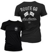 Route 66 Los Angeles Girly Tee