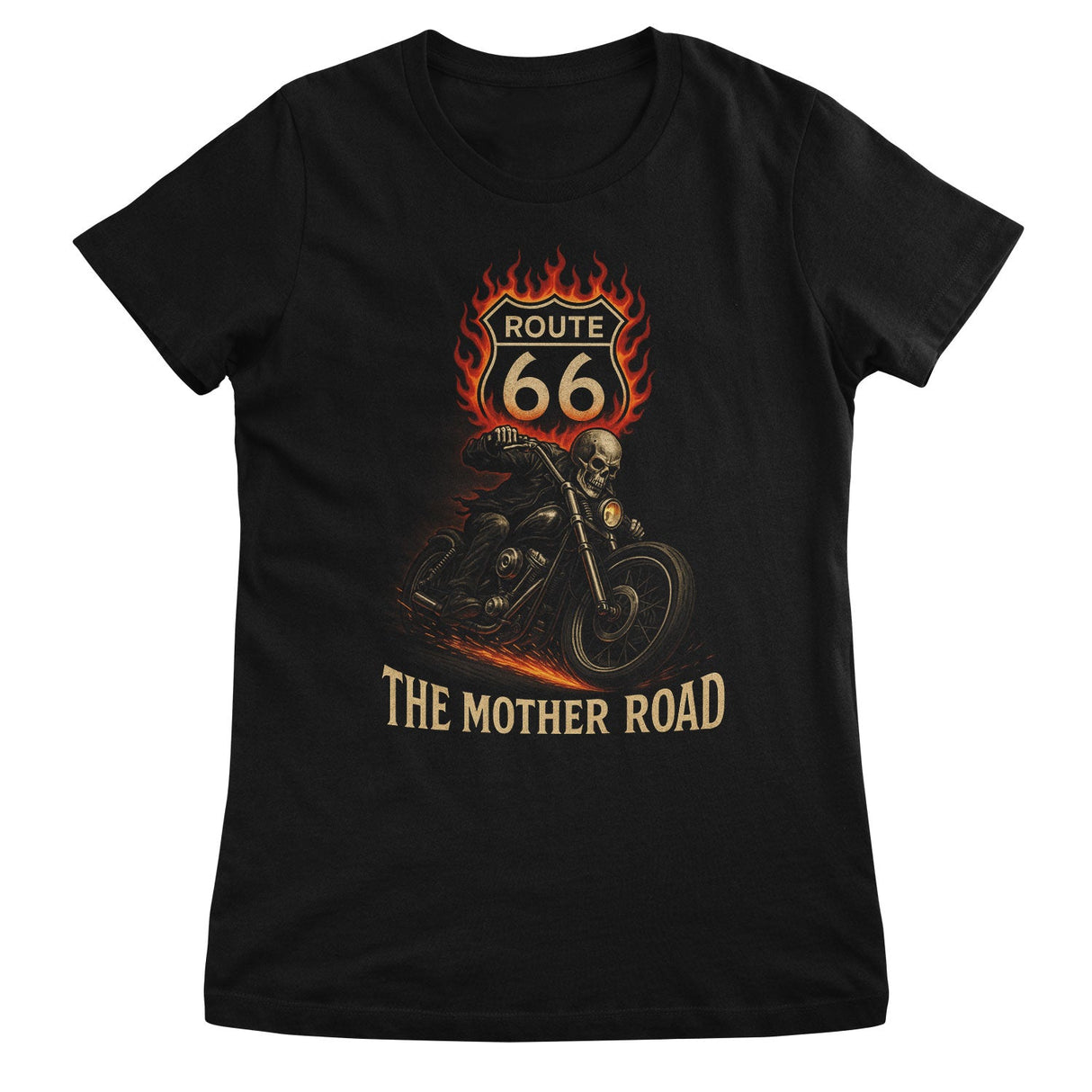 Route 66 Mother Road Girly Tee
