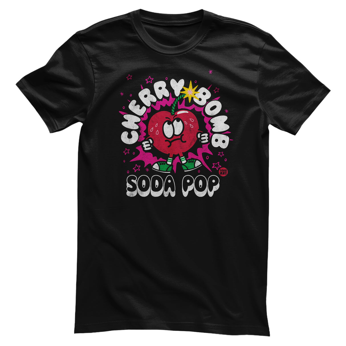 Cherry Bomb Soda Pop - ToddArt T-Shirt