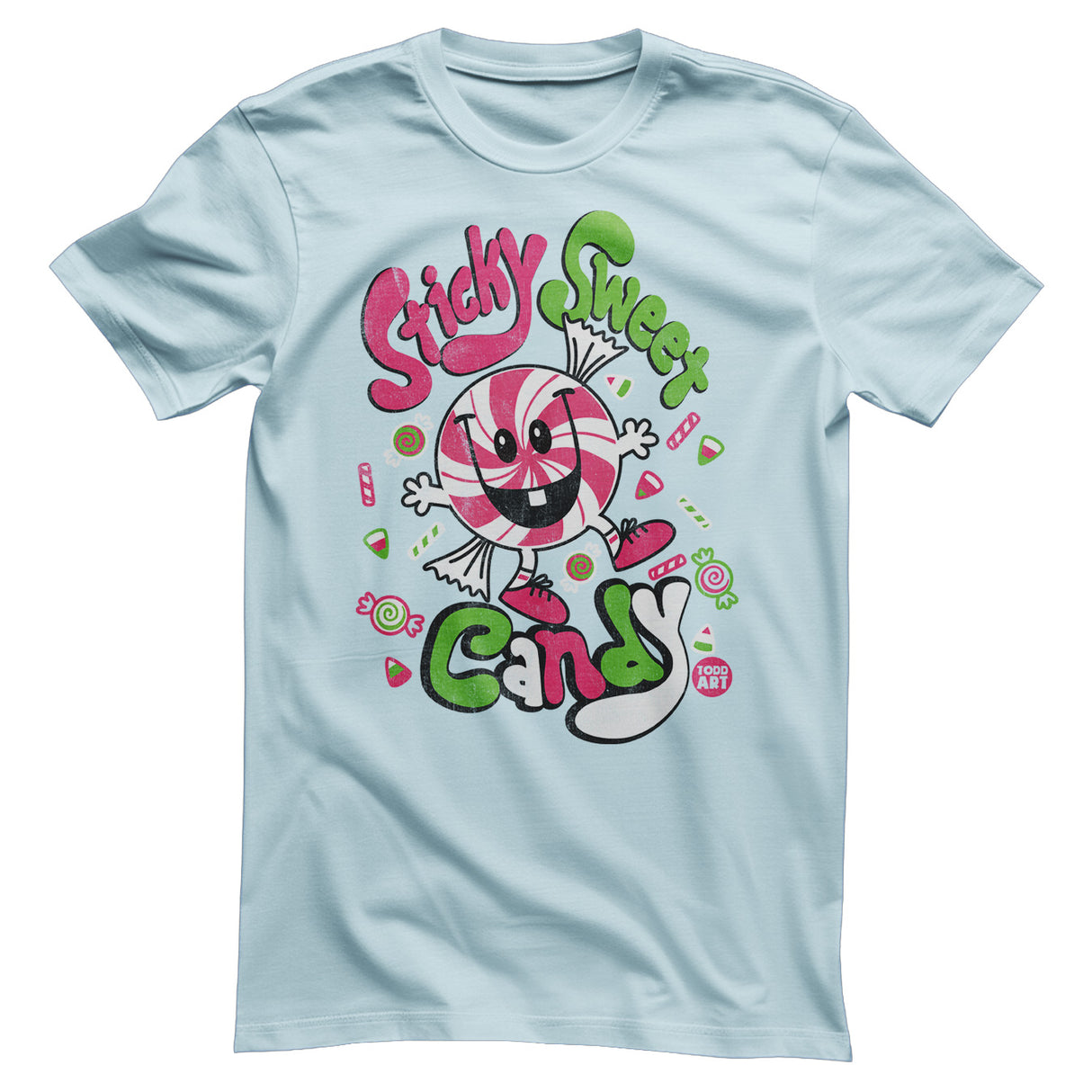 Sticky Sweet Candy - ToddArt T-Shirt
