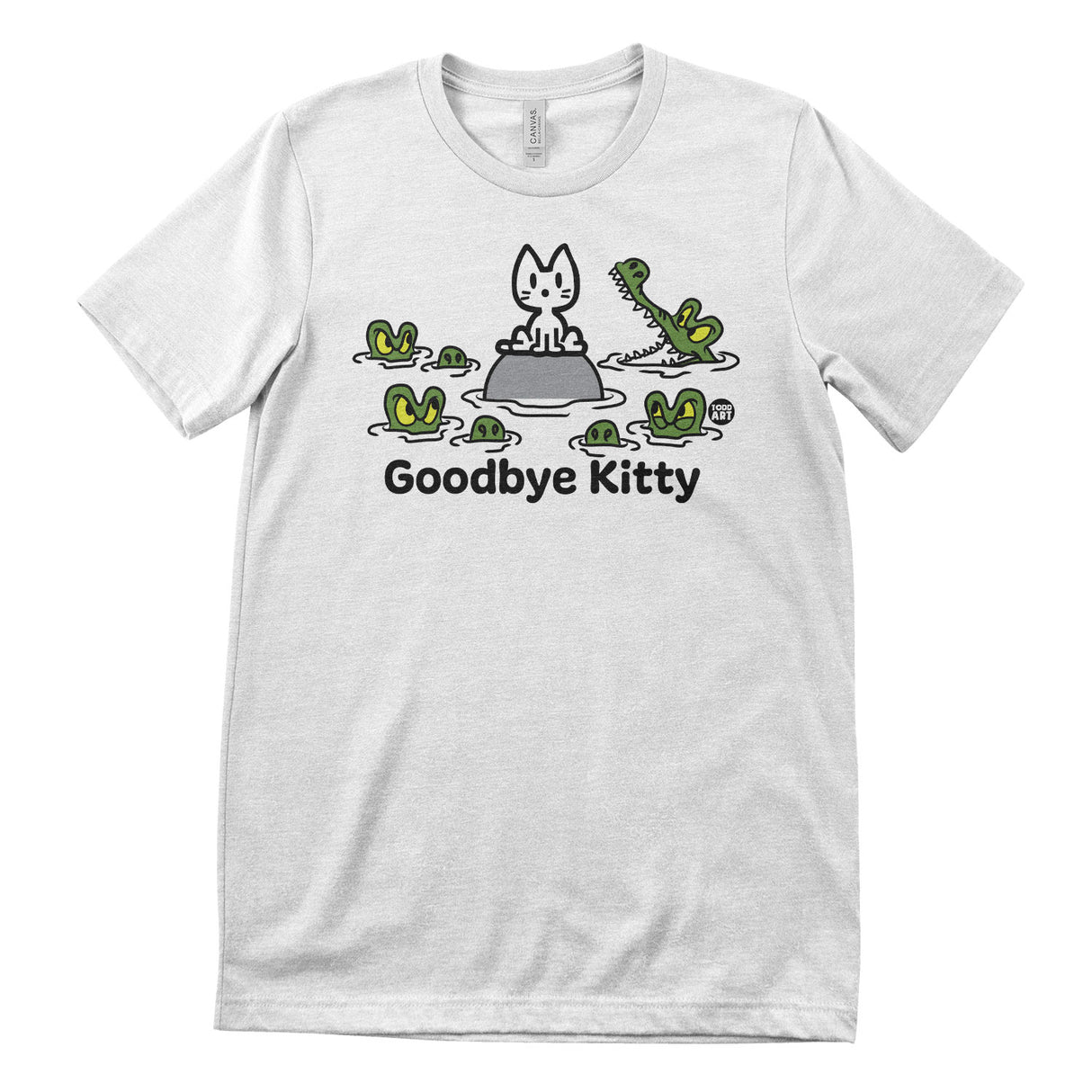 Goodbye Kitty Gators - ToddArt T-Shirt