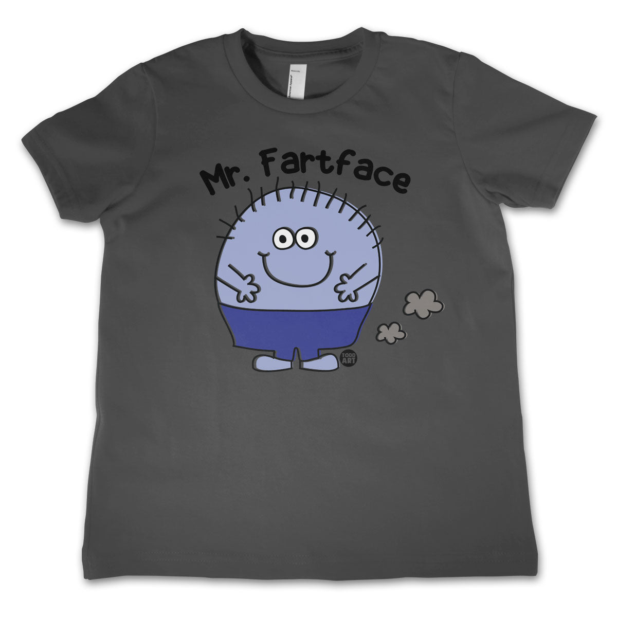 Mr Fartface - ToddArt Kids Tee