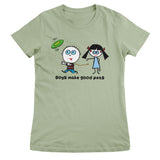 Boys Make Good Pets - ToddArt Girly Tee