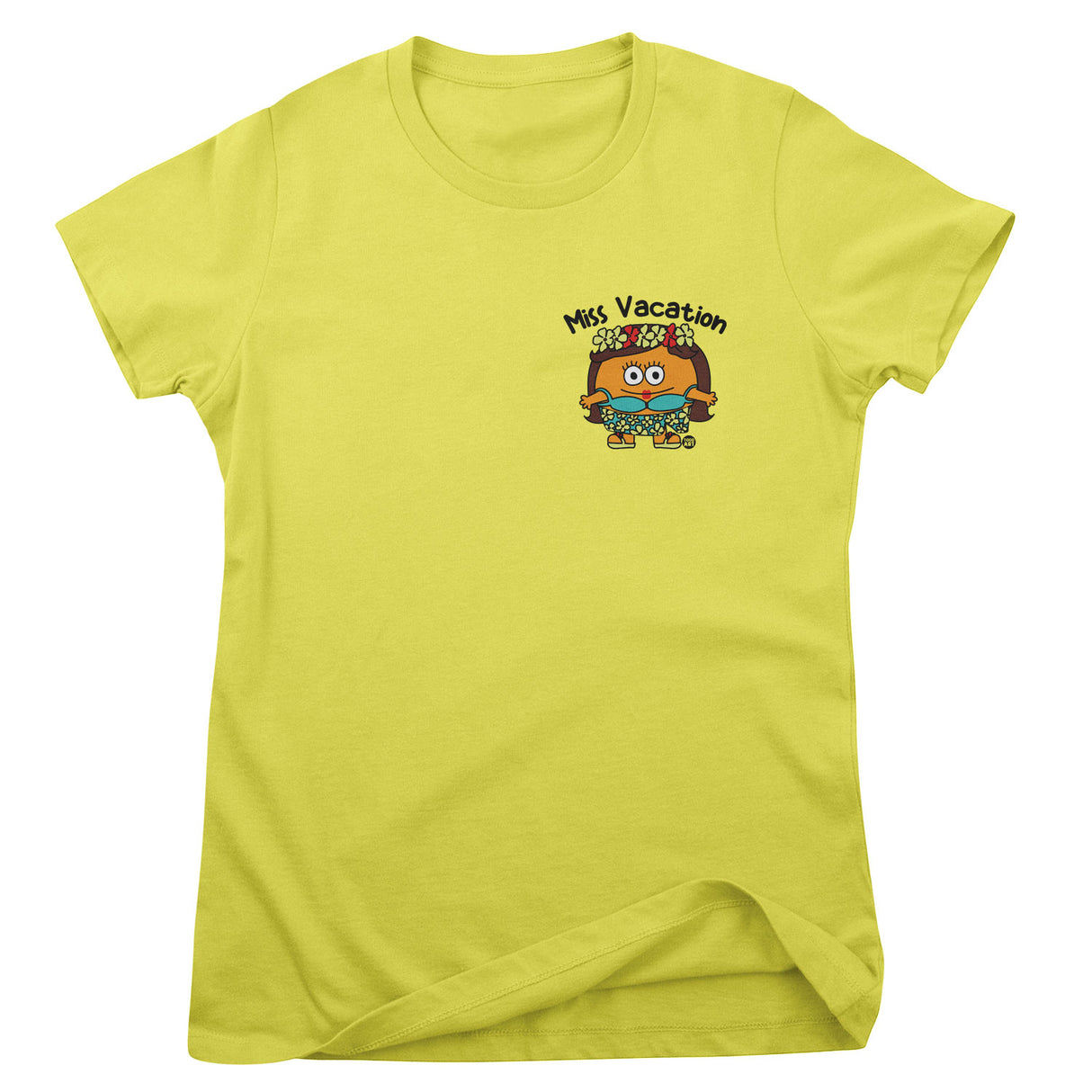 Miss Vacation - ToddArt Girly Tee