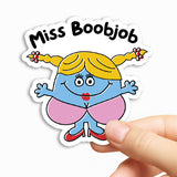 Miss Boobjob Sticker