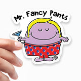 Mr Fancy Pants Sticker