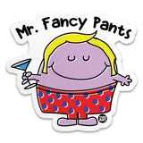 Mr Fancy Pants Sticker
