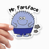 Mr Fartface Sticker
