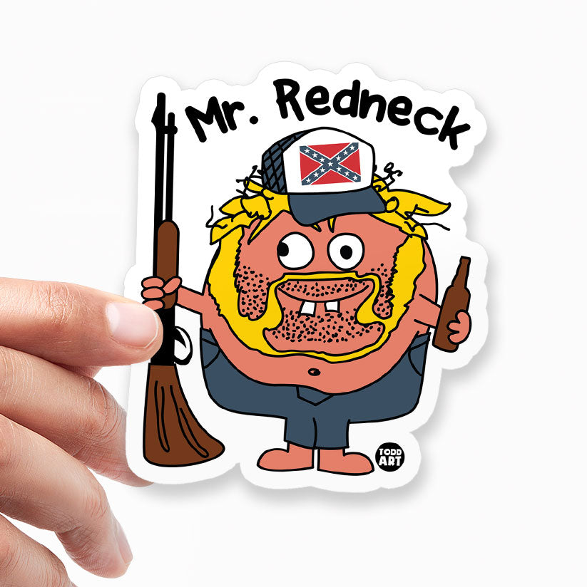 Mr Redneck Sticker