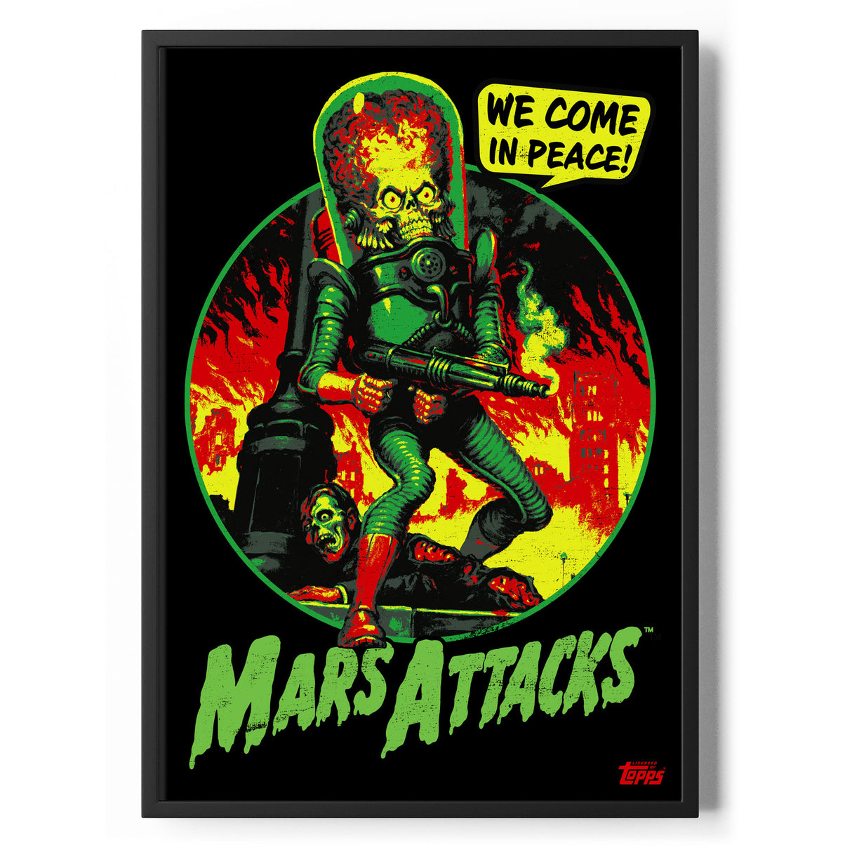 Mars Attacks - We Come In Peace Poster Standard