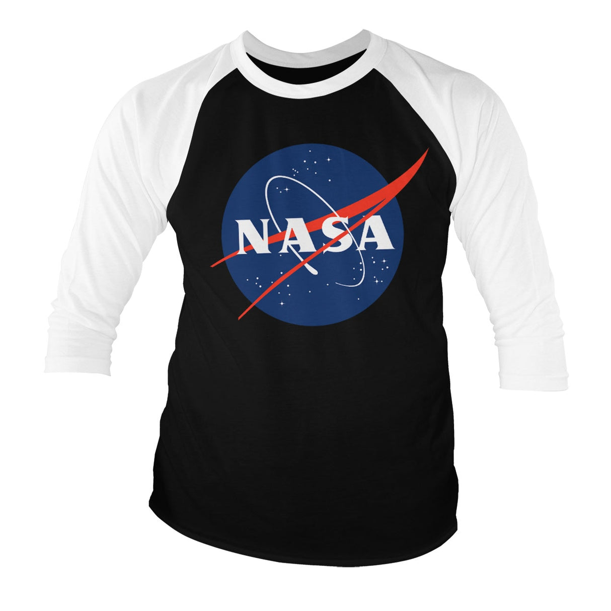 NASA Insignia Baseball 3/4 Sleeve Tee