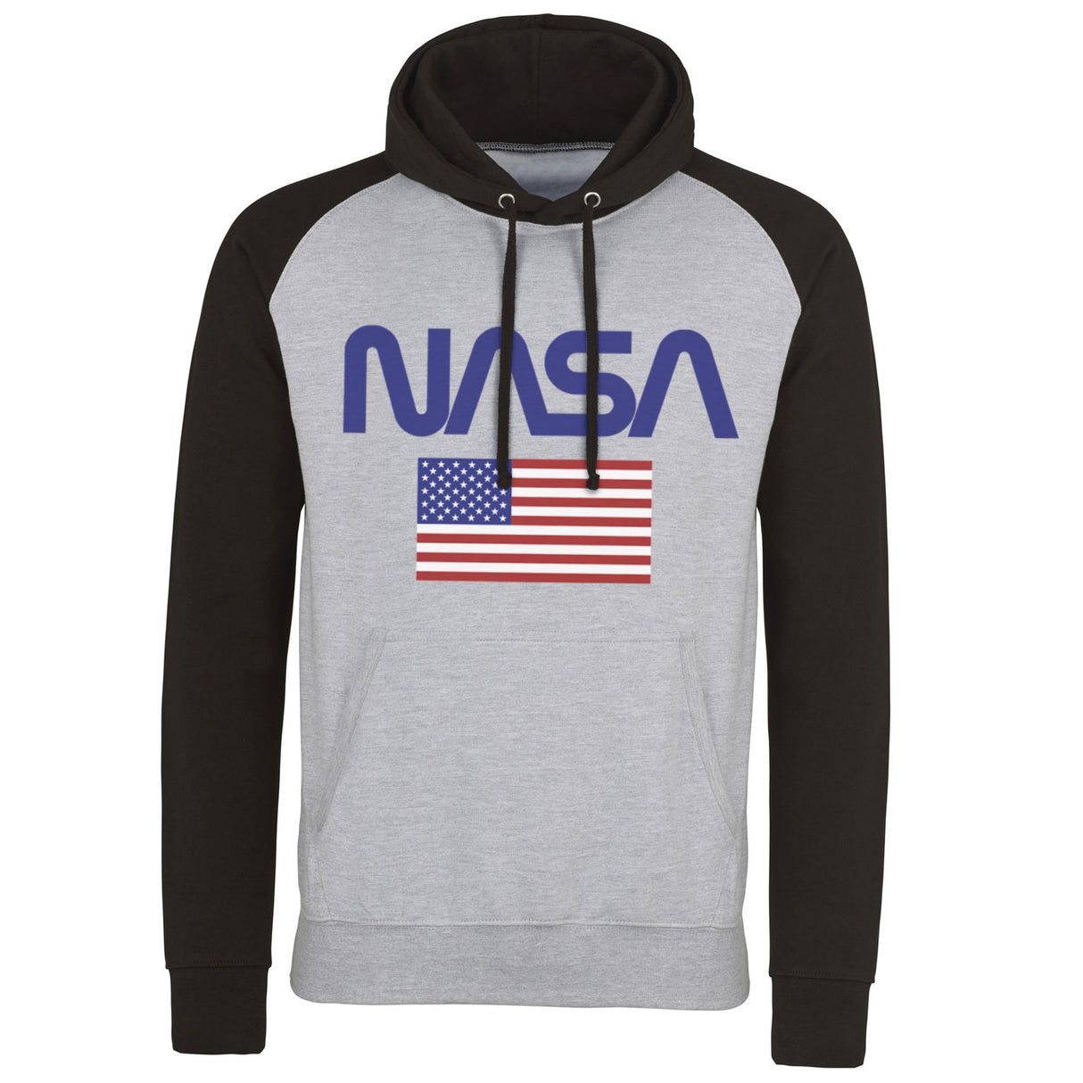 NASA - Old Glory Baseball Hoodie