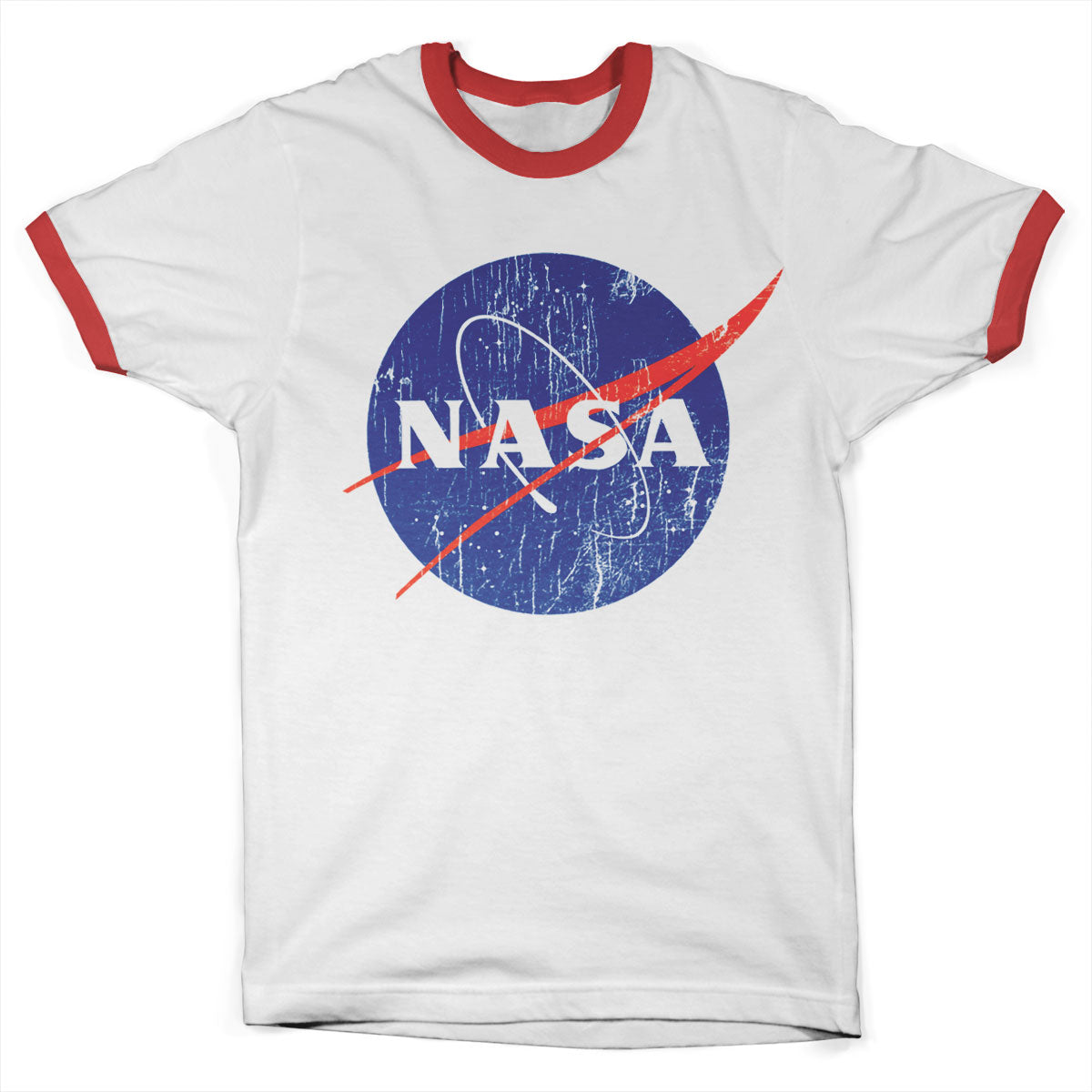 NASA Washed Insignia Ringer Tee