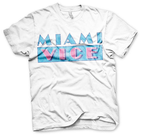 Miami Vice Distressed Logo T-Shirt