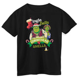 Shrek - Jingle Bells Christmas Smells Kids Tee
