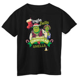 Shrek - Jingle Bells Christmas Smells Kids Tee