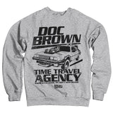 Doc Brown Time Travel Agency Sweatshirt