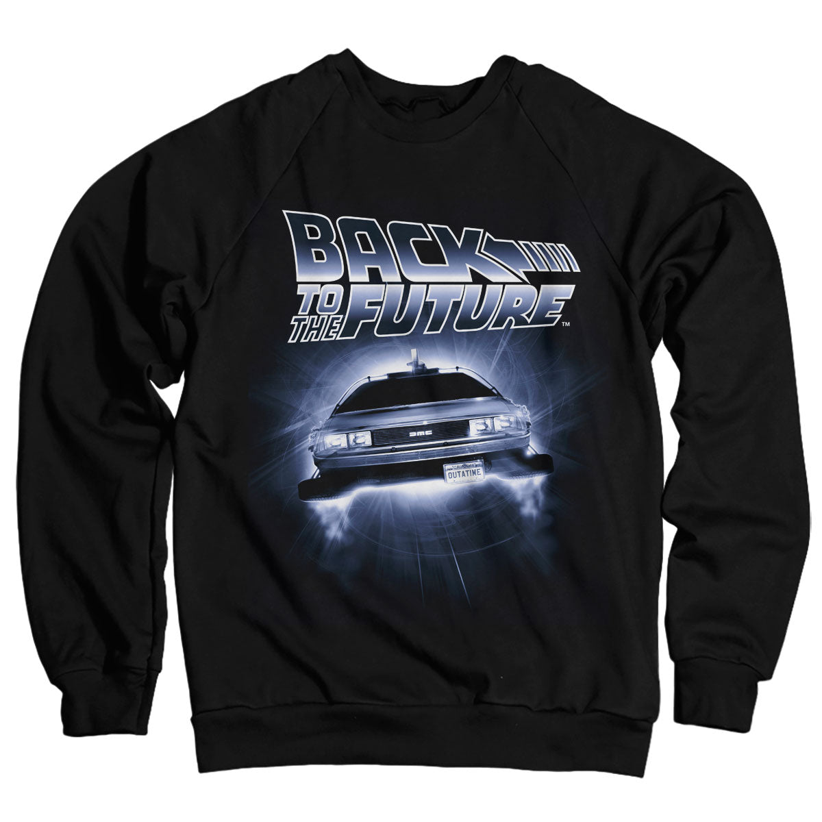 Back To The Future - Flying Delorean Sweatshirt