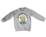 Minions - I'm Kind Of A Big Deal Kids Sweatshirt