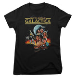 Battlestar Galactica Retro Poster Girly Tee