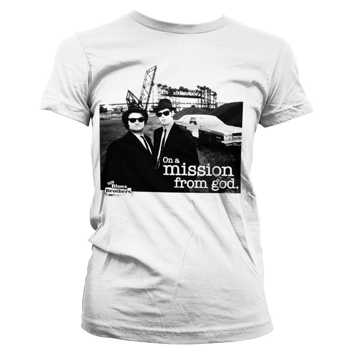 Blues Brothers Photo Girly Tee