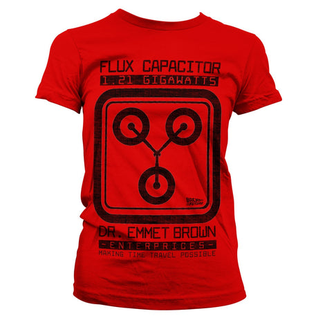 Flux Capacitor Girly Tee