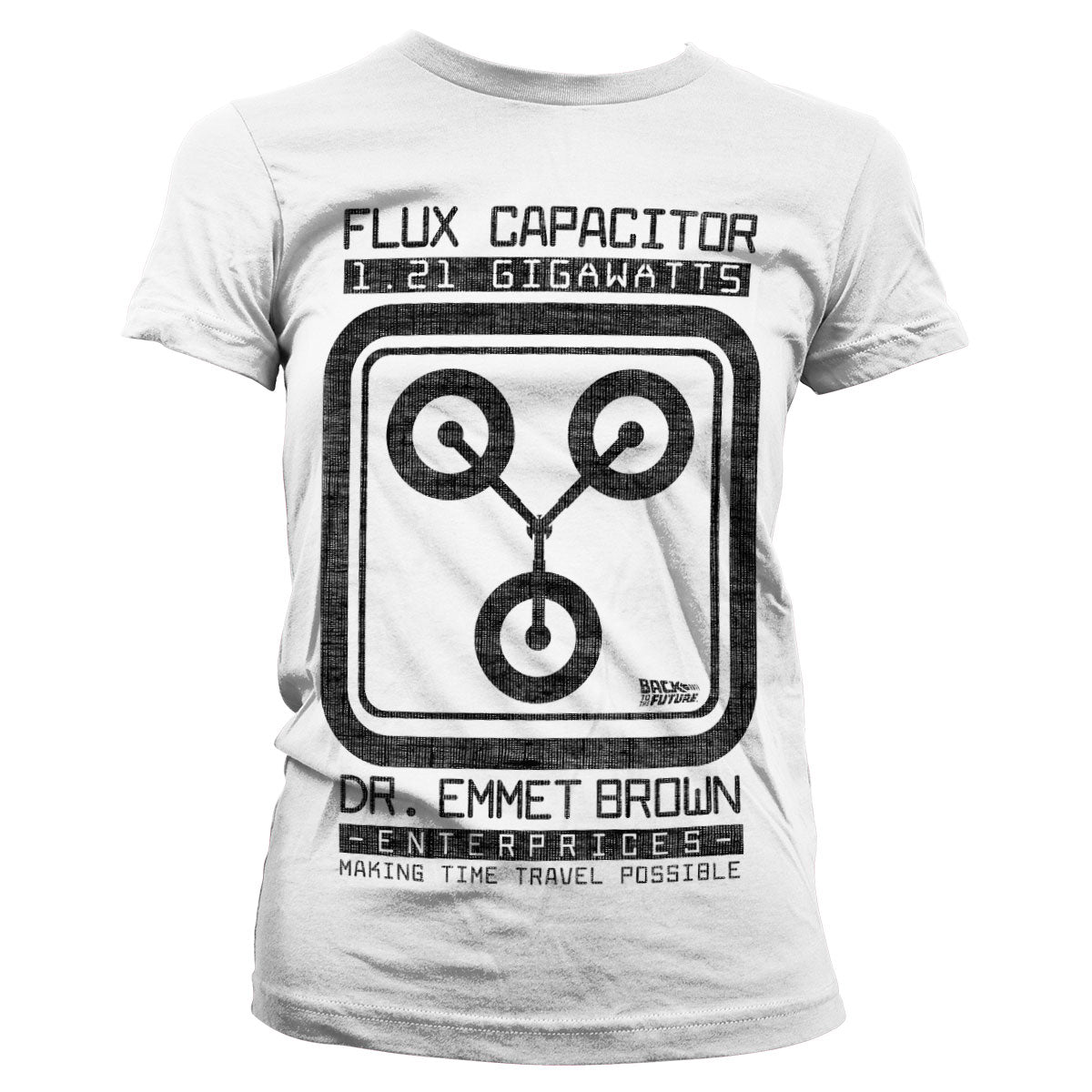 Flux Capacitor Girly Tee