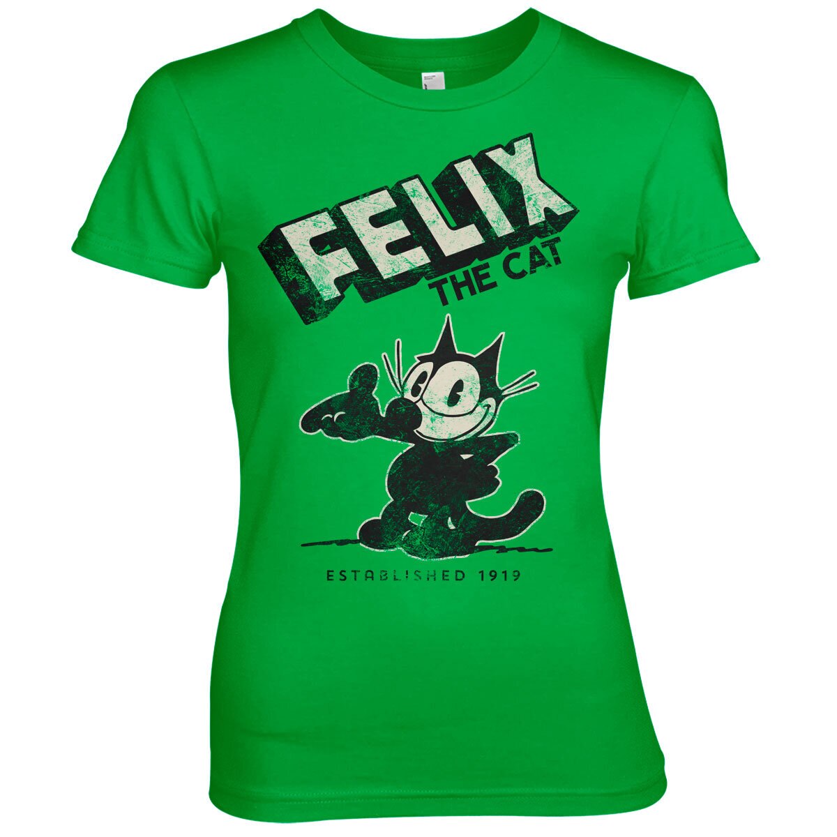 Felix The Cat - Est. 1919 Girly Tee