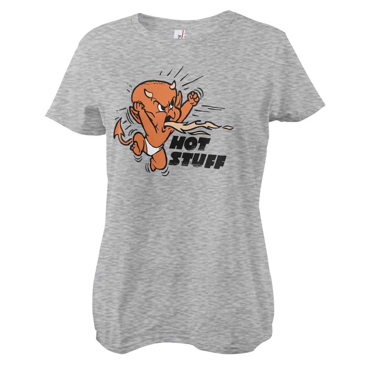 Hot Stuff Retro T-Shirt Girly Tee