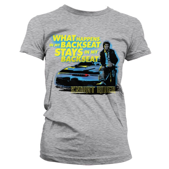 Knight Rider - Backseat Girly T-Shirt