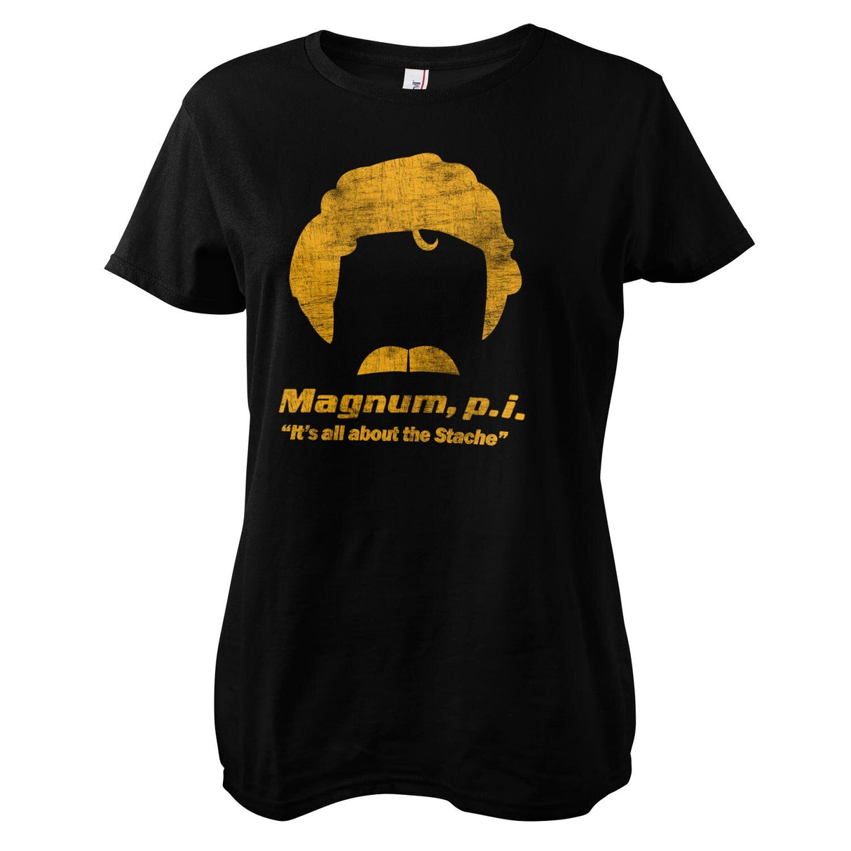 Magnum P.I. - Stache Girly Tee