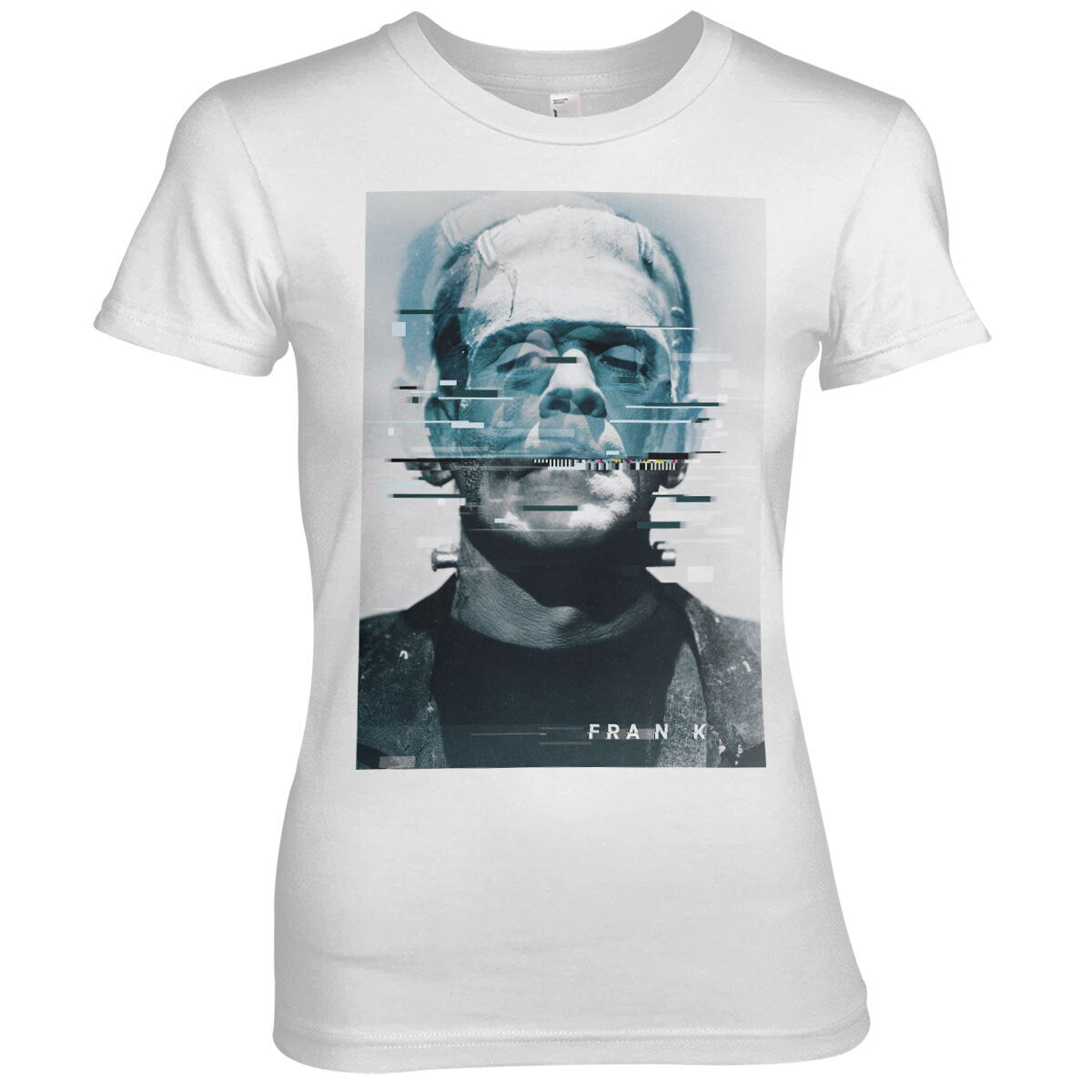 Frankenstein Bad Signal Girly Tee