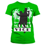 Miami Vice Silhuettes Girly T-Shirt