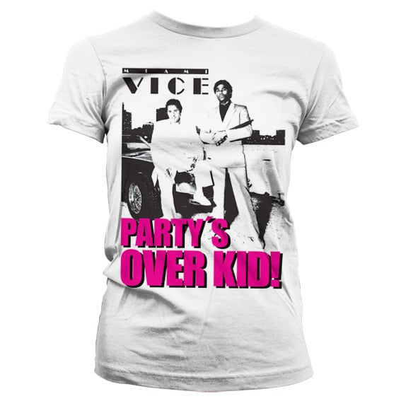 Miami Vice - Party´s Over Kid Girly T-Shirt