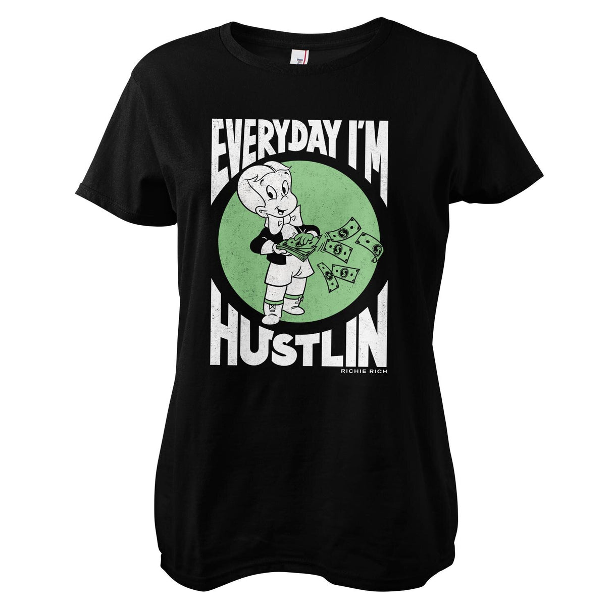 Everyday I'm Hustlin Girly Tee