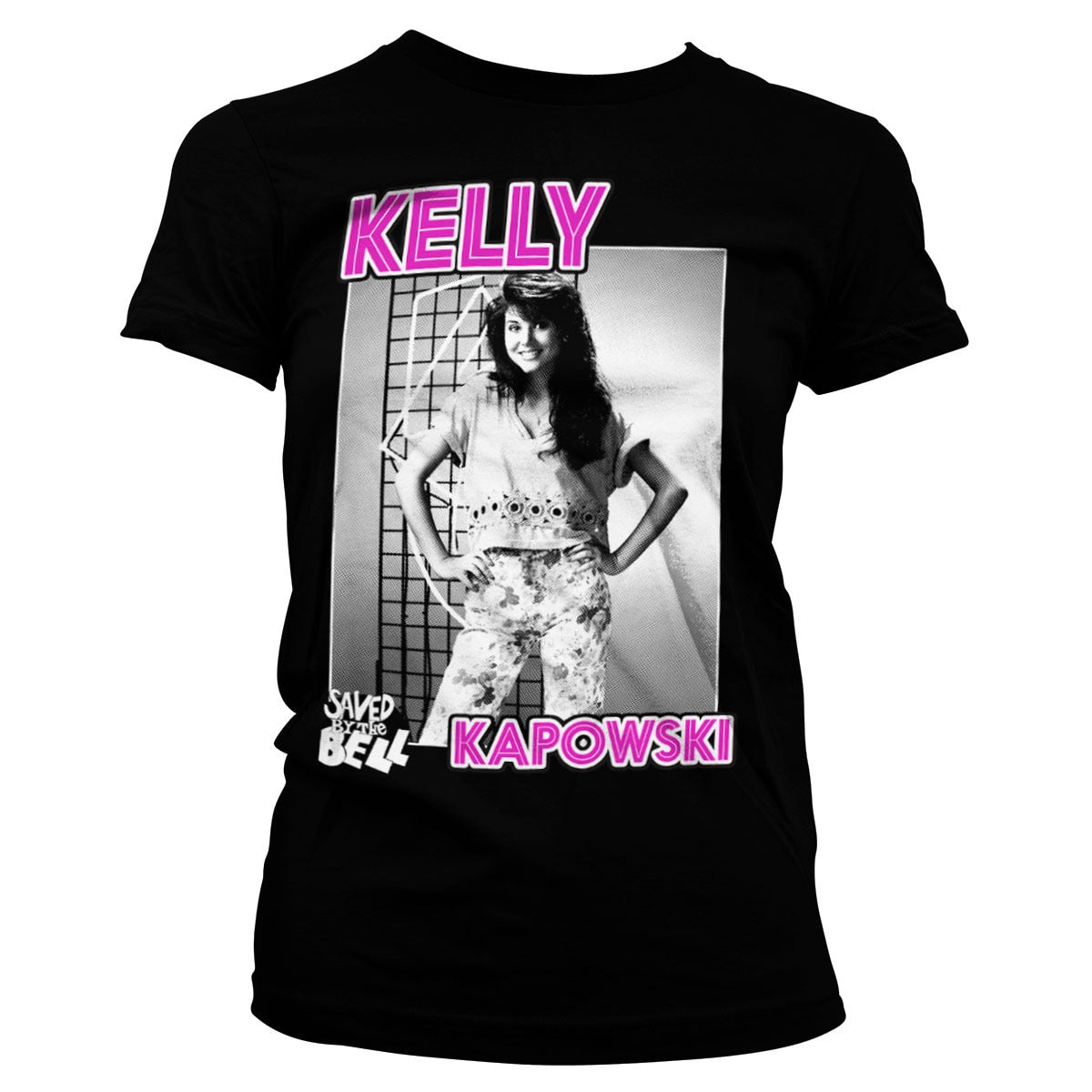 Saved By The Bell - Kelly Kapowski Girly Tee