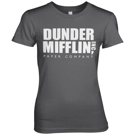 Dunder Mifflin Inc. Logo Girly Tee