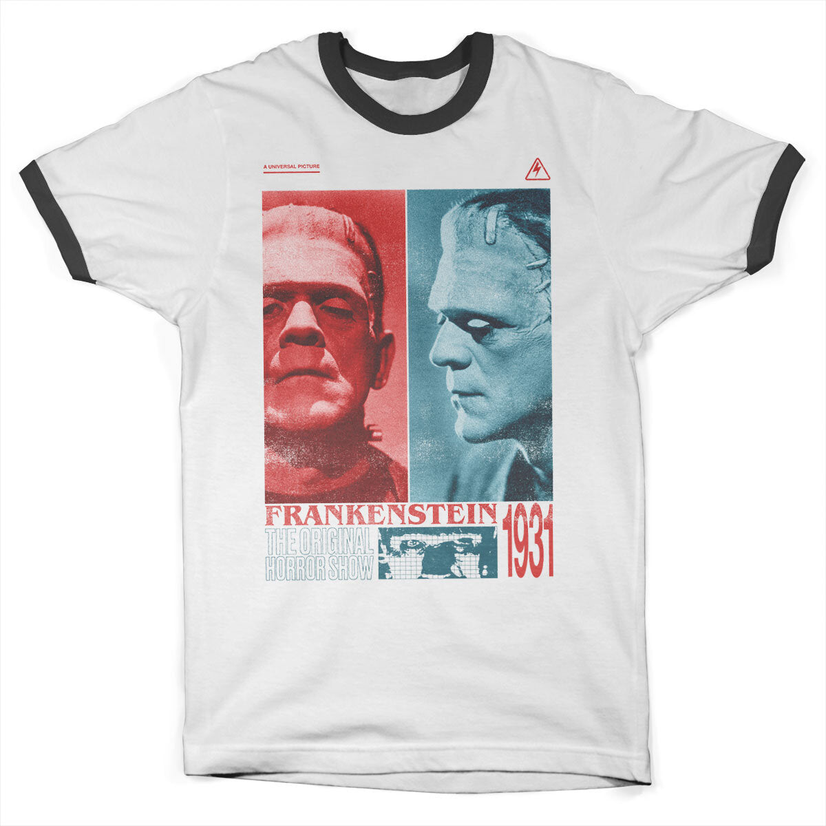 Frankenstein - Horror Show Ringer Tee