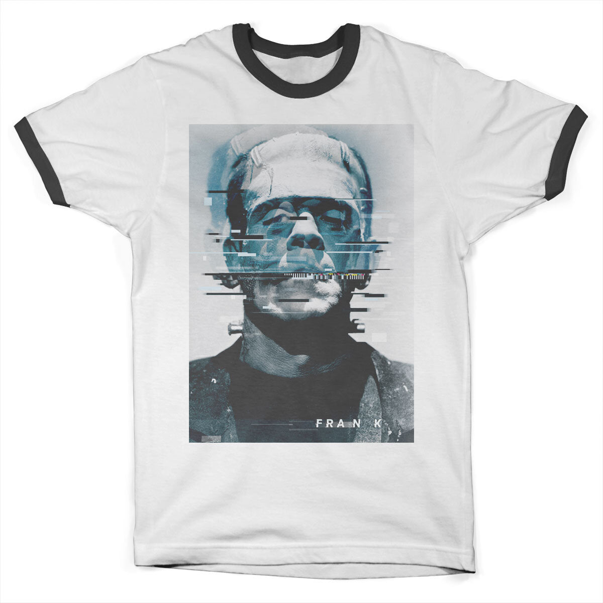 Frankenstein Bad Signal Ringer Tee